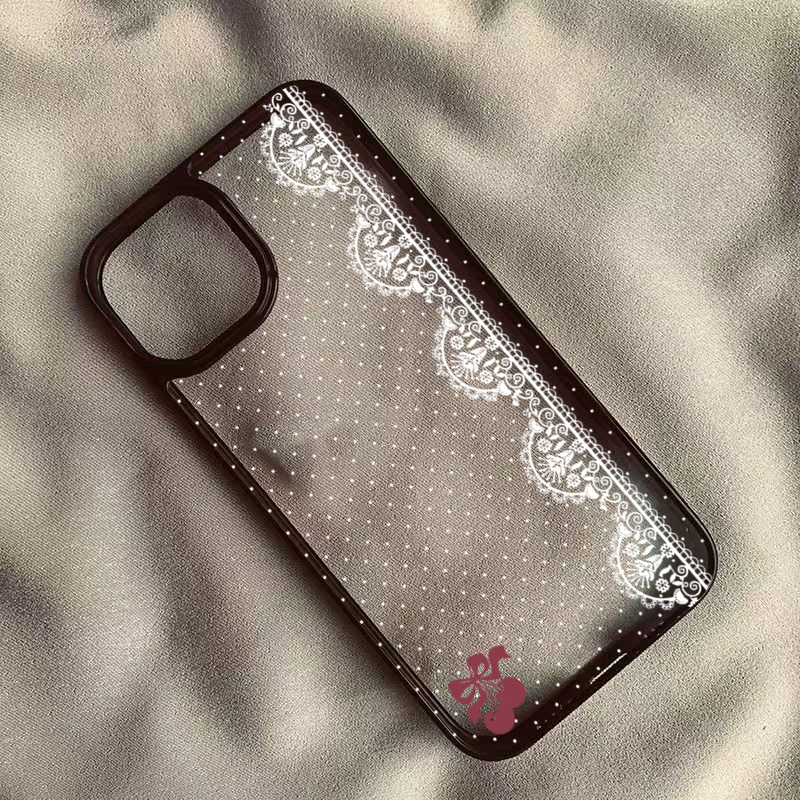 Cute Cherry Bow White Lace Pol - огляд і ціна Phone Cases Xr Cute