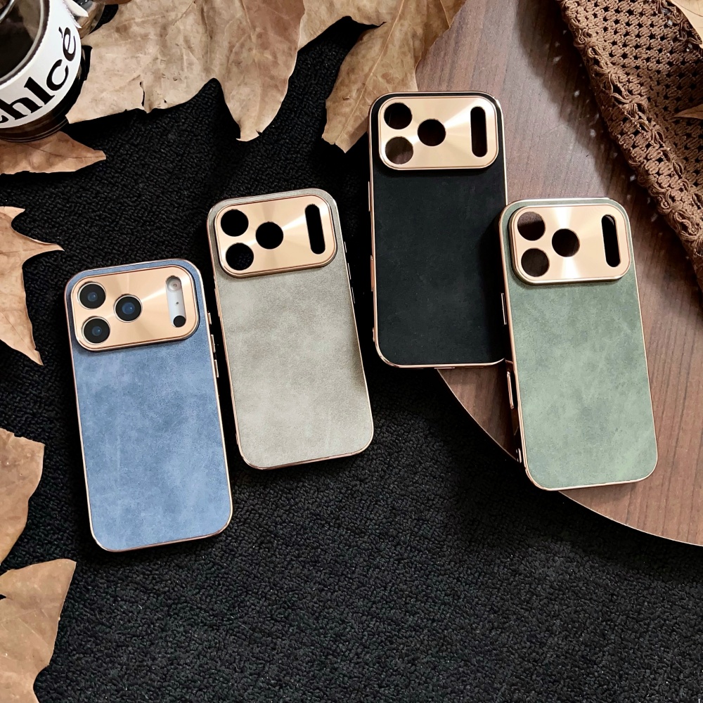 Business Leather Sheepskin Pho - огляд і ціна Luxury Plating Case