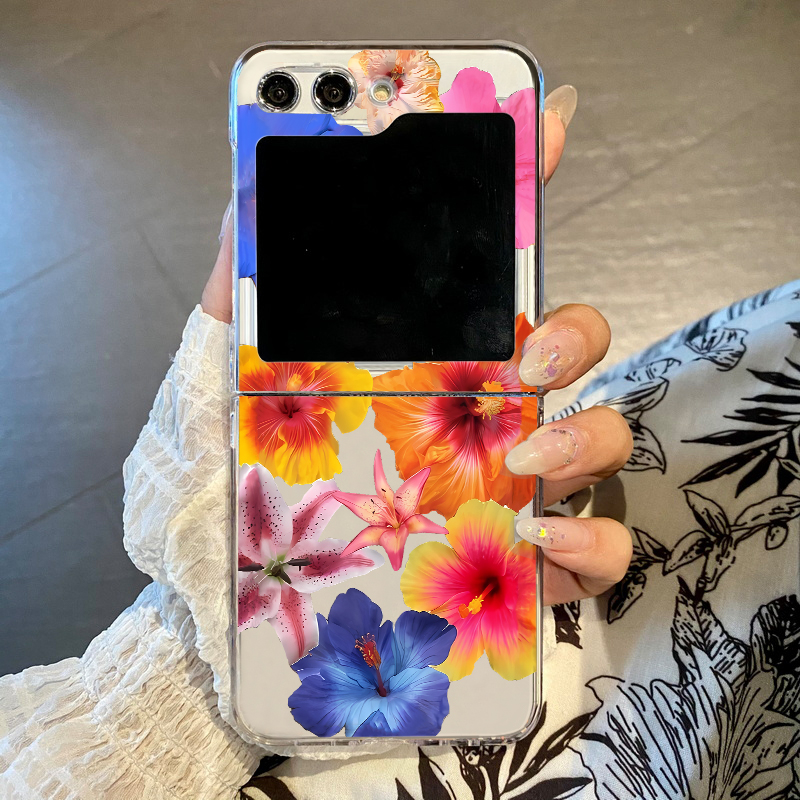 Realistic Floral Print Phone C - огляд і ціна Phone Cases Z Flip 6