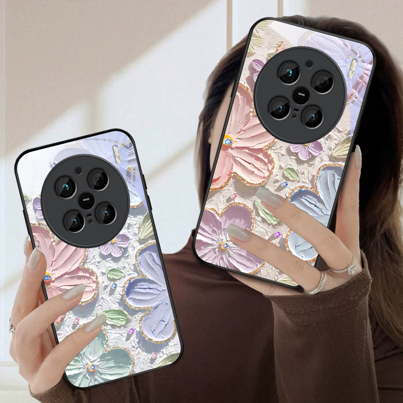 Cream Garden Flower Realm For  - огляд і ціна Phone Cases Vivo