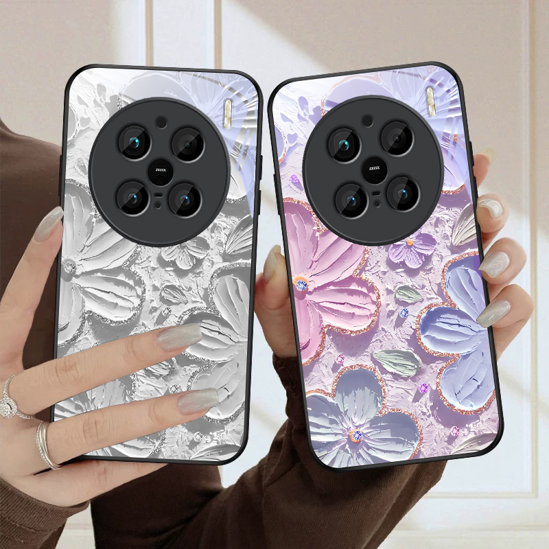 Cream Garden Flower Realm For  - огляд і ціна Phone Cases Vivo