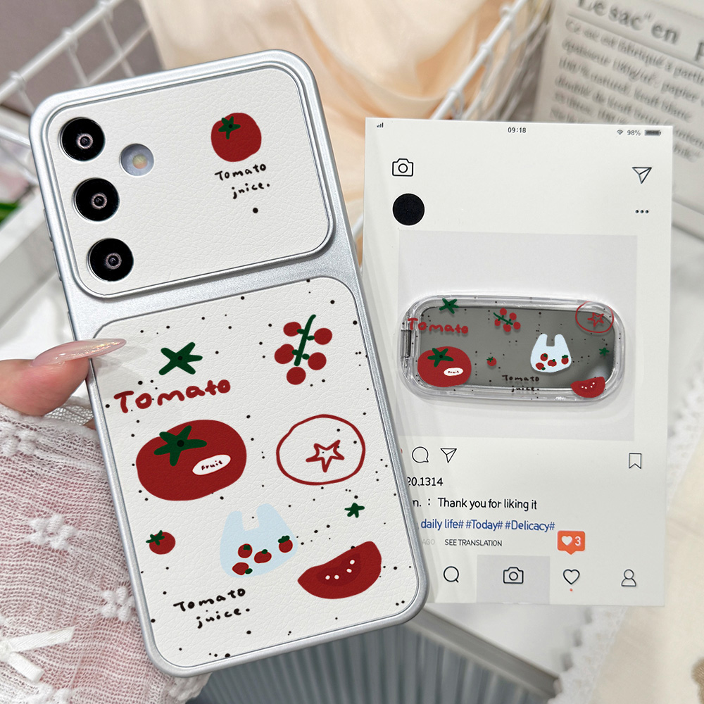 Korean Cartoon Fruit Phone Cas - огляд і ціна Phone Cases Leather