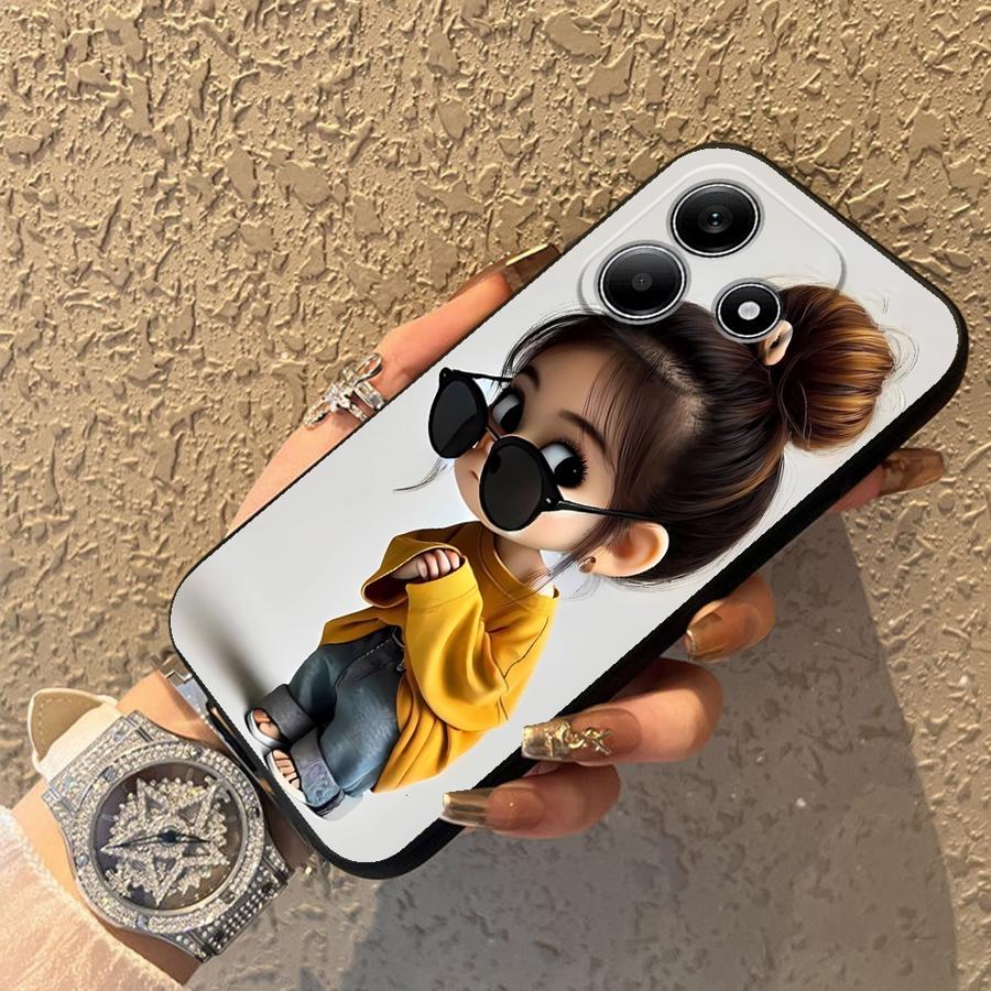 Cartoon Girl Pattern Funda Pho - огляд і ціна Xiaomi Redmi Note 14