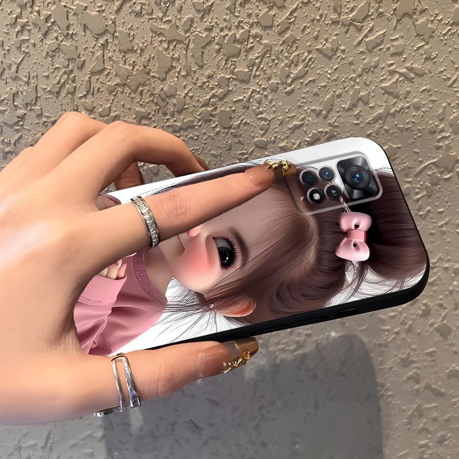Cartoon Girl Pattern Funda Pho - огляд і ціна Xiaomi Redmi Note 14