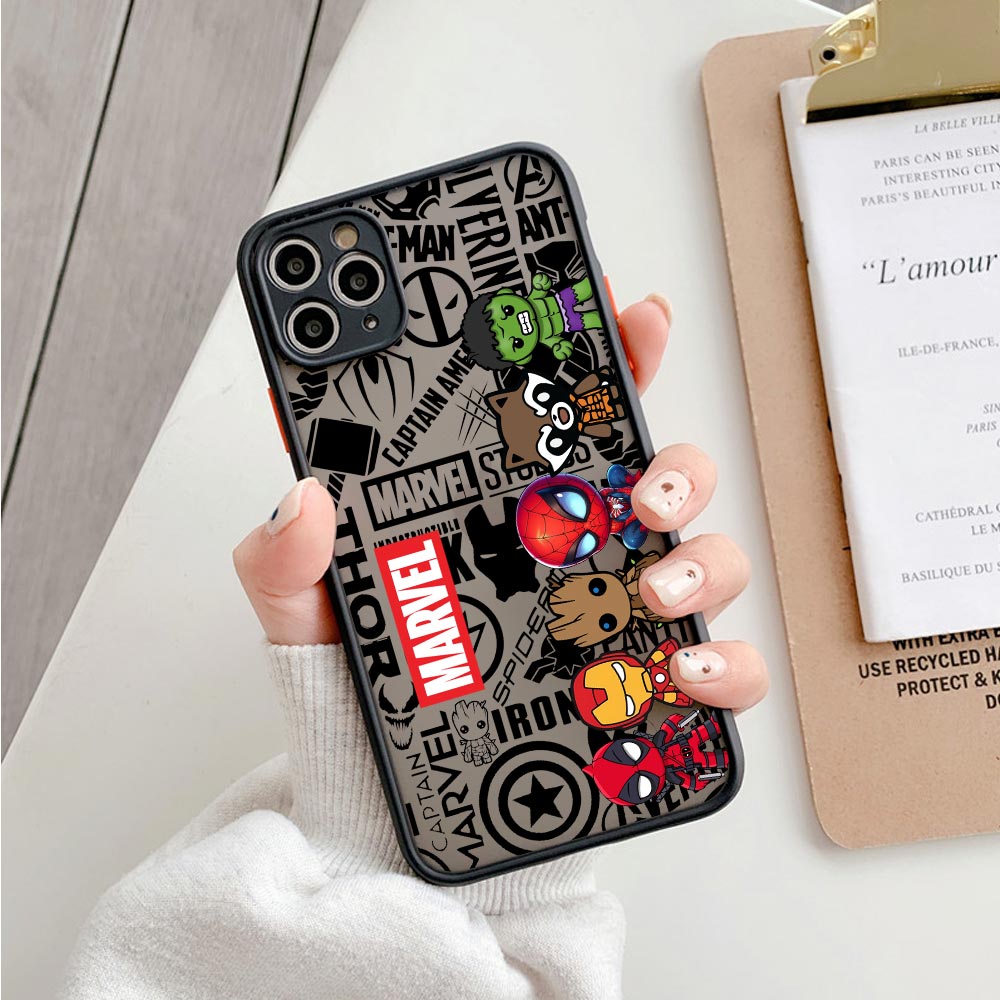 Cute Marvel Heroes Matte Trans - огляд і ціна Phone Cases Xr Cute