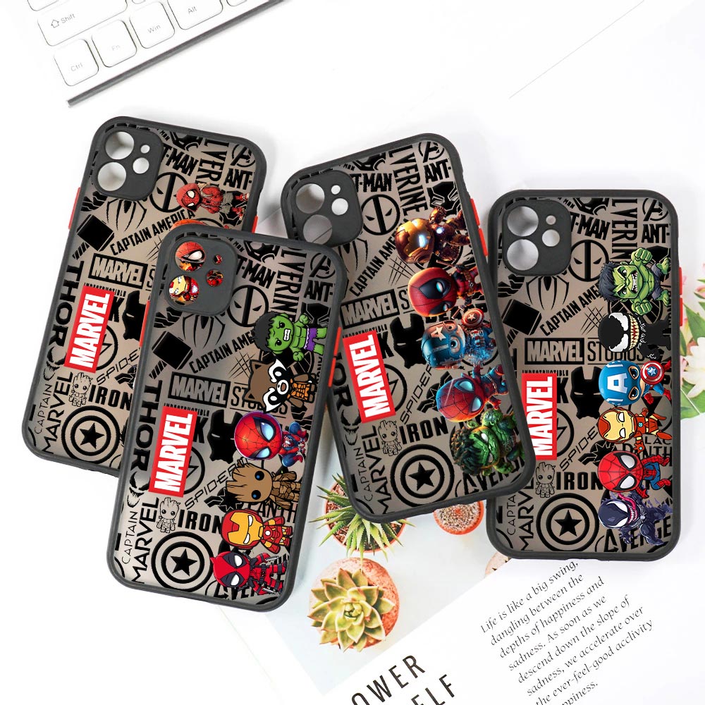 Cute Marvel Heroes Matte Trans - огляд і ціна Phone Cases Xr Cute