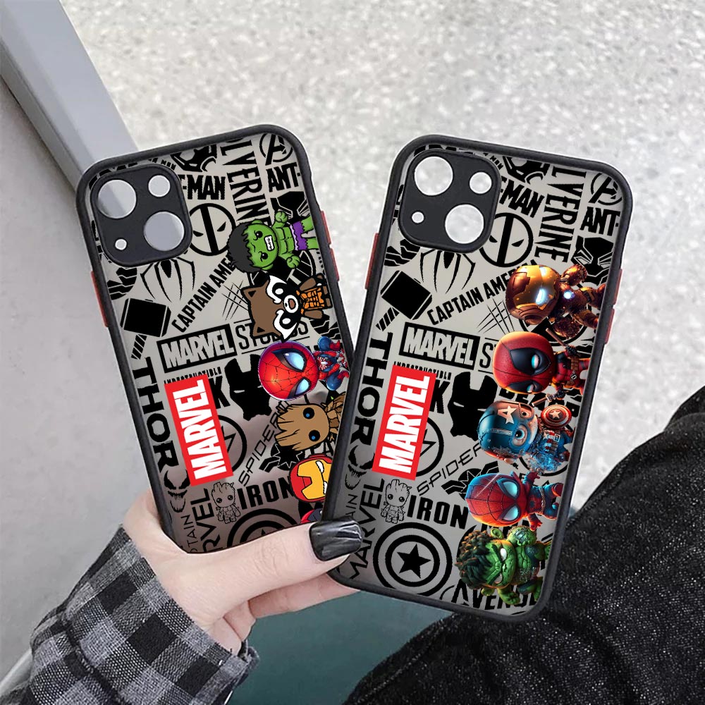 Cute Marvel Heroes Matte Trans - огляд і ціна Phone Cases Xr Cute