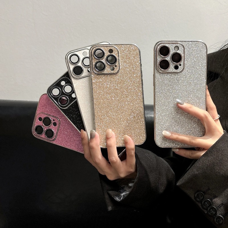 Luxury Bling Glitter Leather C - огляд і ціна Luxury Plating Case