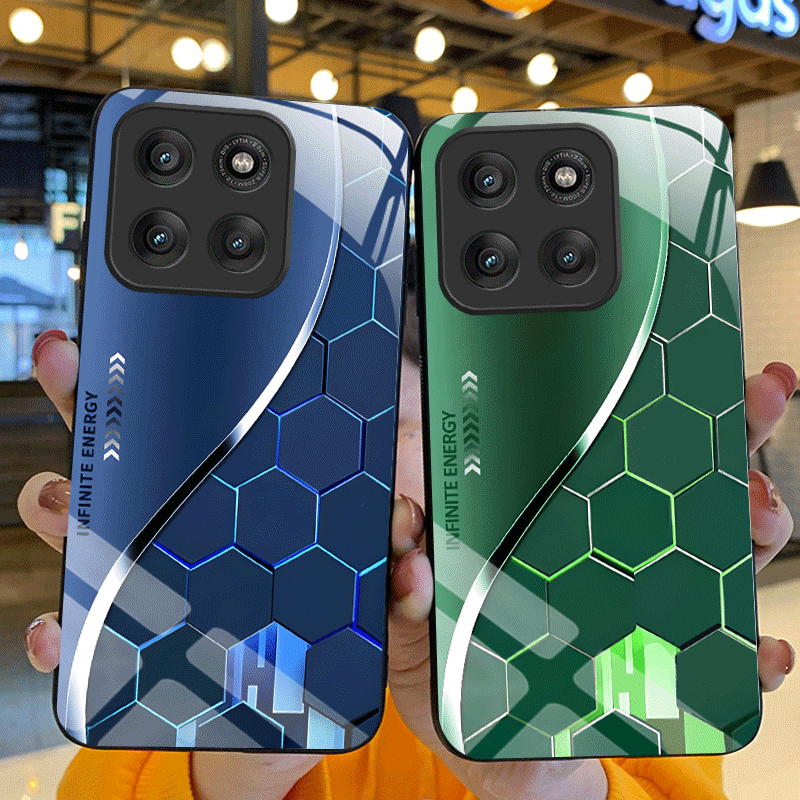 Hard Tempered Glass Case For M - огляд і ціна Gradient Color Case