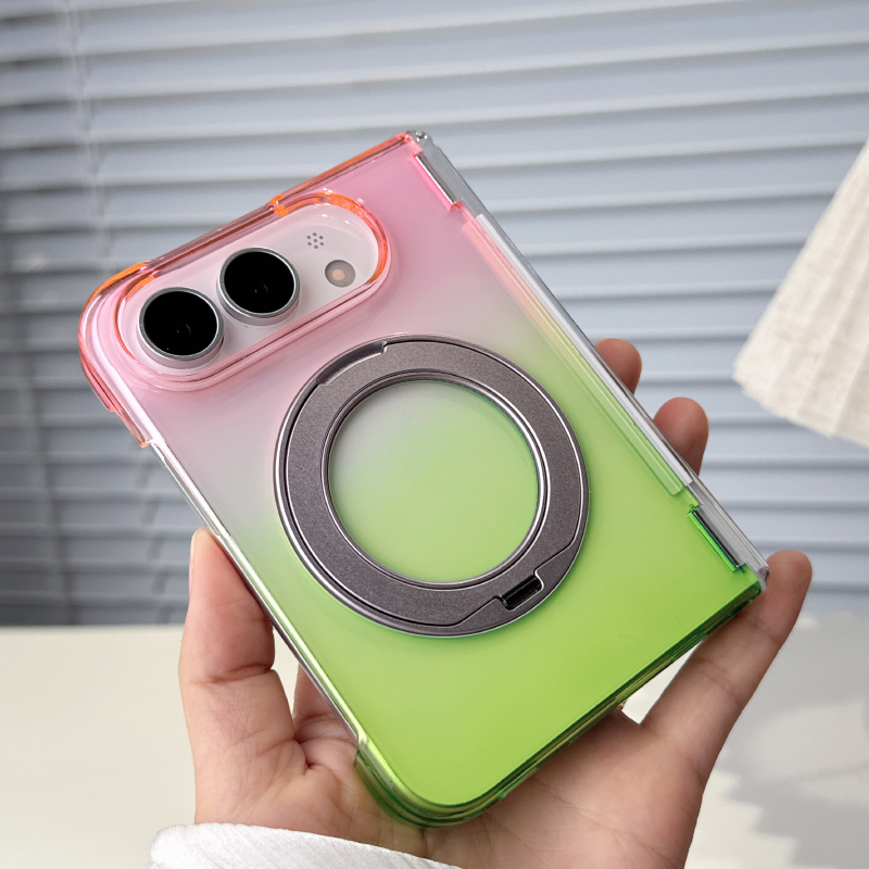 360°Rotating Metal Bracket Tra - огляд і ціна Gradient Color Case