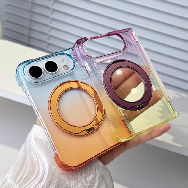 360°Rotating Metal Bracket Tra - огляд і ціна Gradient Color Case