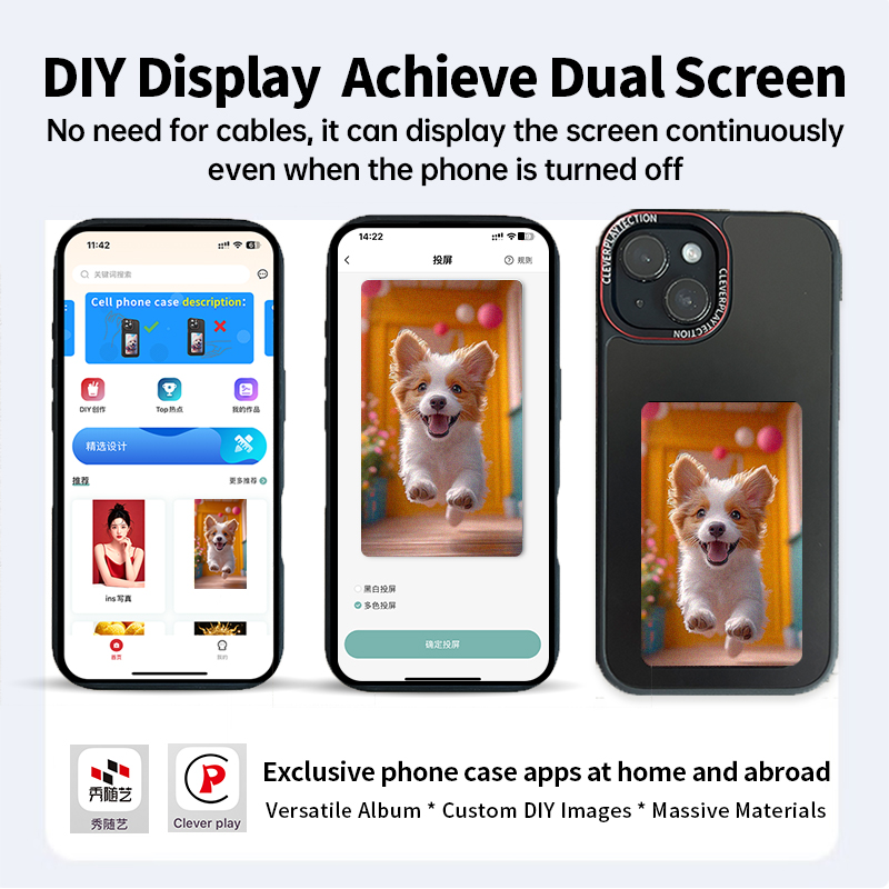 Smart 3-Color E-Ink Display Ph - огляд і ціна Phone Cases Diy