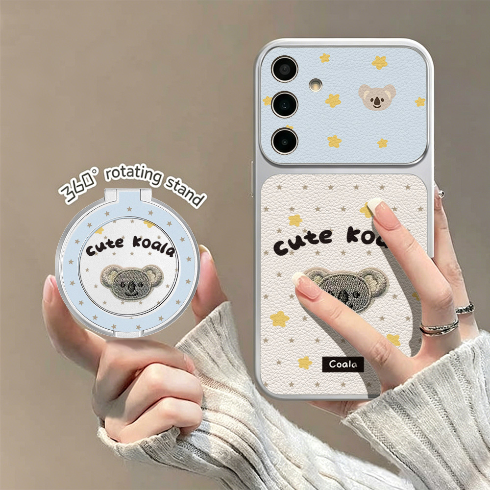 Cute Koala Leather Phone Case  - огляд і ціна Phone Cases Leather