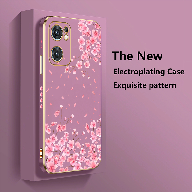 Soft Silicone Phone Case For O - огляд і ціна Luxury Plating Case