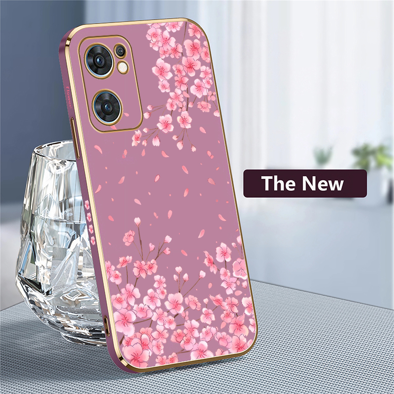 Soft Silicone Phone Case For O - огляд і ціна Luxury Plating Case