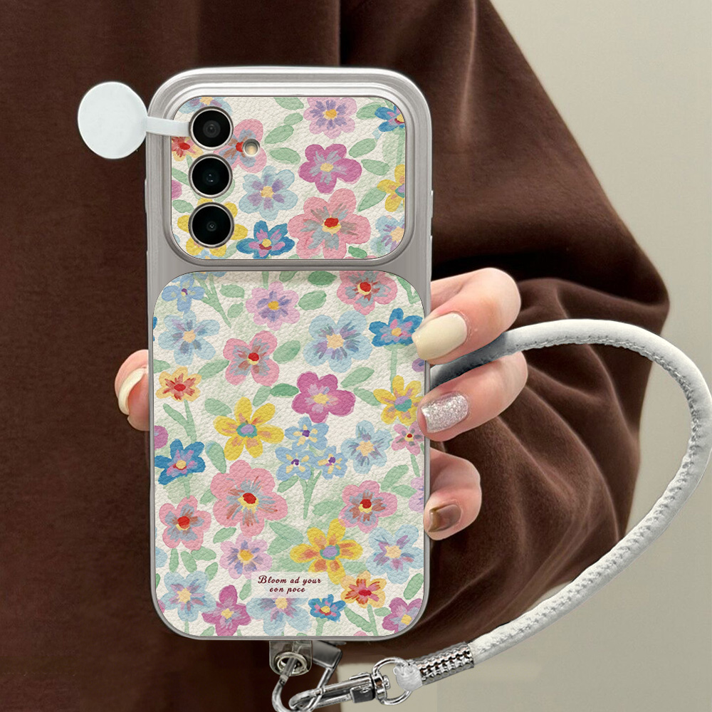 Colorful Floral Leather Phone  - огляд і ціна Phone Cases Leather