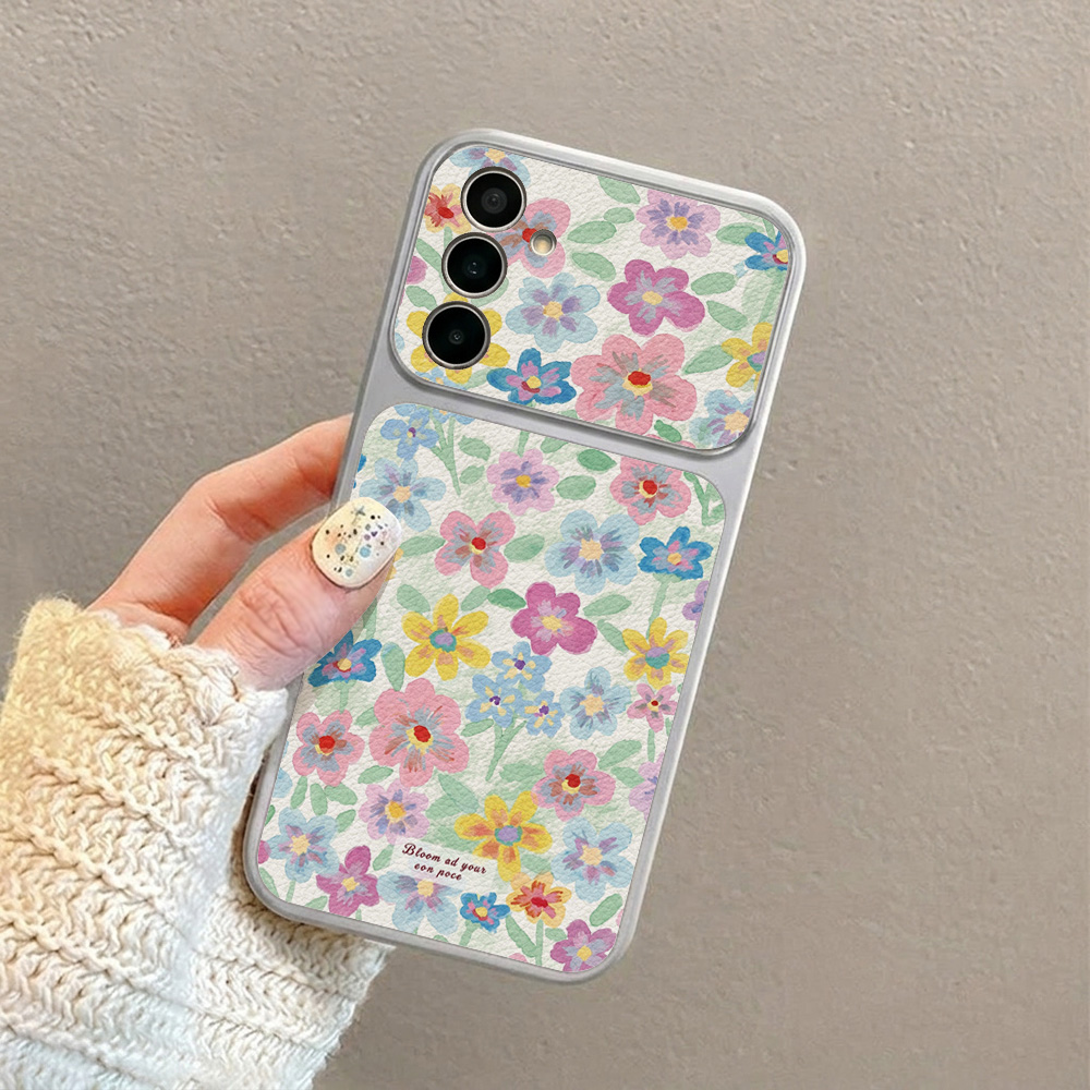Colorful Floral Leather Phone  - огляд і ціна Phone Cases Leather