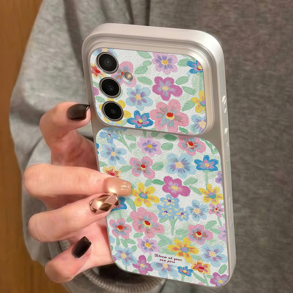 Colorful Floral Leather Phone  - огляд і ціна Phone Cases Leather