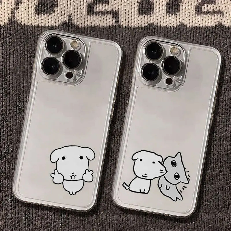New Korean Ins Cute Puppy Cat  - огляд і ціна Phone Cases Xr Cute