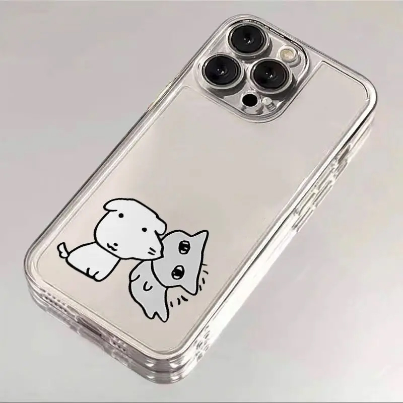 New Korean Ins Cute Puppy Cat  - огляд і ціна Phone Cases Xr Cute