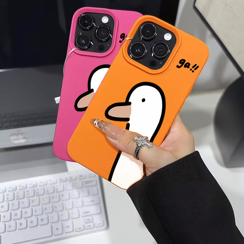 Cartoon Cute Duck Phone Case f - огляд і ціна Phone Cases Japanese