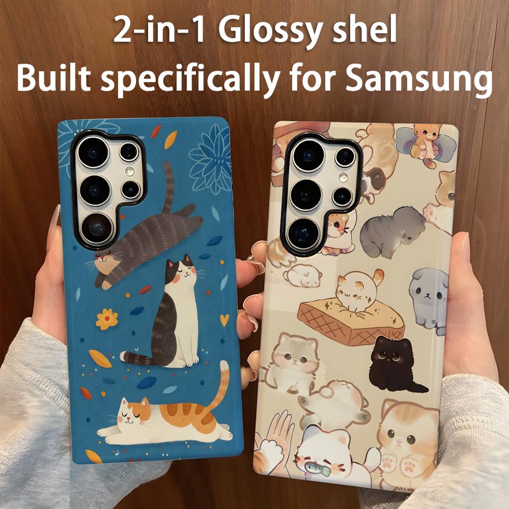 Cute cat  Phone Case 2-in-1 Gl - огляд і ціна Phone Cases Cat
