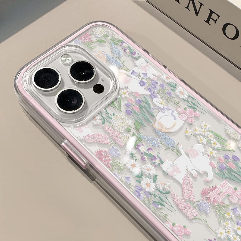 Cute Flower Cat Swan Soft Sili - огляд і ціна Phone Cases Xr Cute