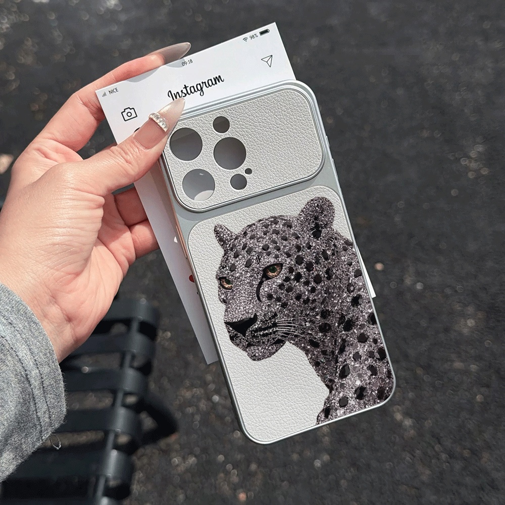 Chic Statement Leopard Head Ph - огляд і ціна Phone Cases Leather