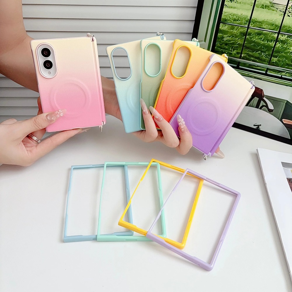 Magnetic for MagSafe PU Leathe - огляд і ціна Gradient Color Case