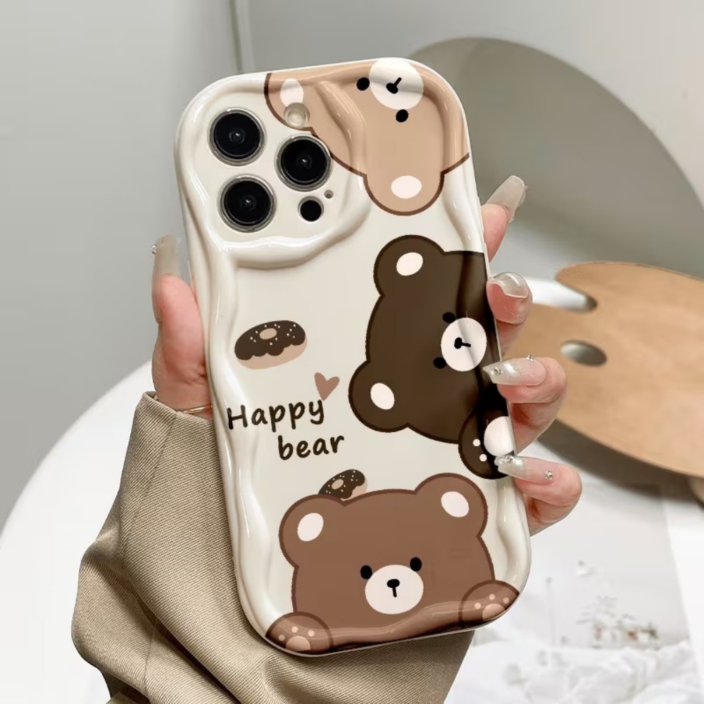 Cute Bear Cool Tiger Pattern P - огляд і ціна Phone Cases Xr Cute
