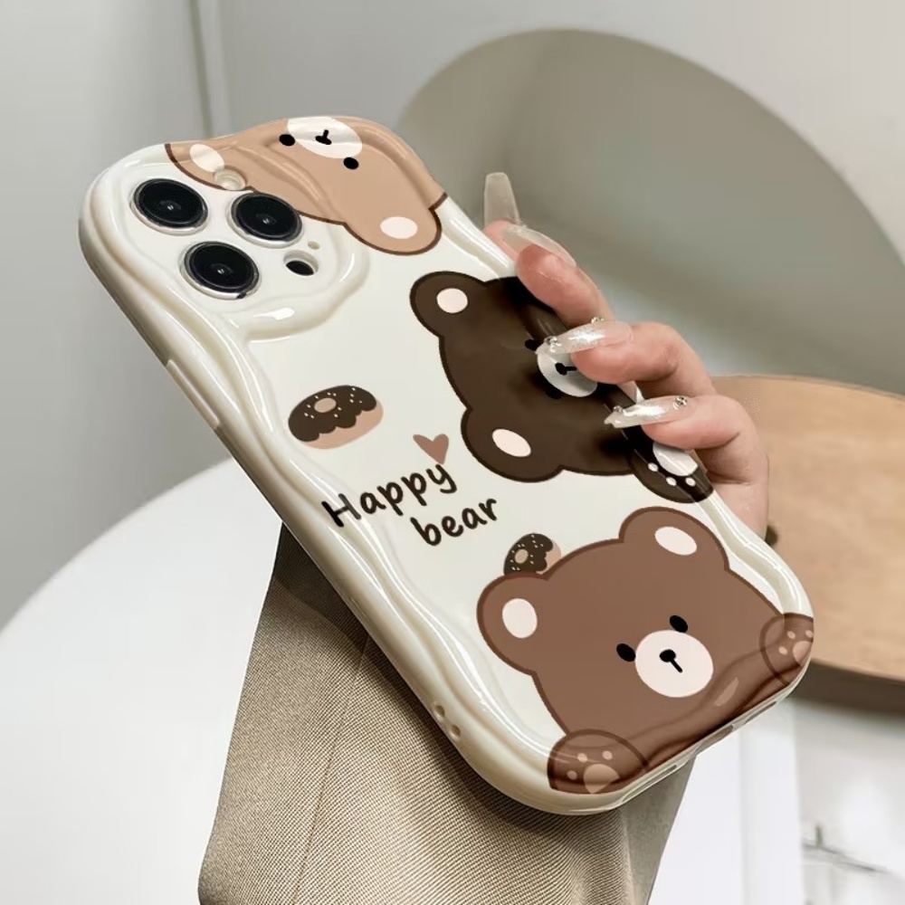 Cute Bear Cool Tiger Pattern P - огляд і ціна Phone Cases Xr Cute