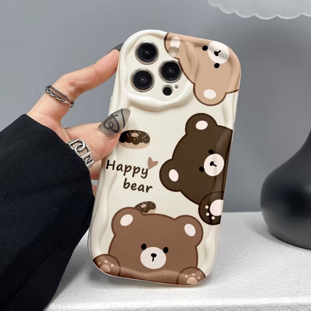 Cute Bear Cool Tiger Pattern P - огляд і ціна Phone Cases Xr Cute