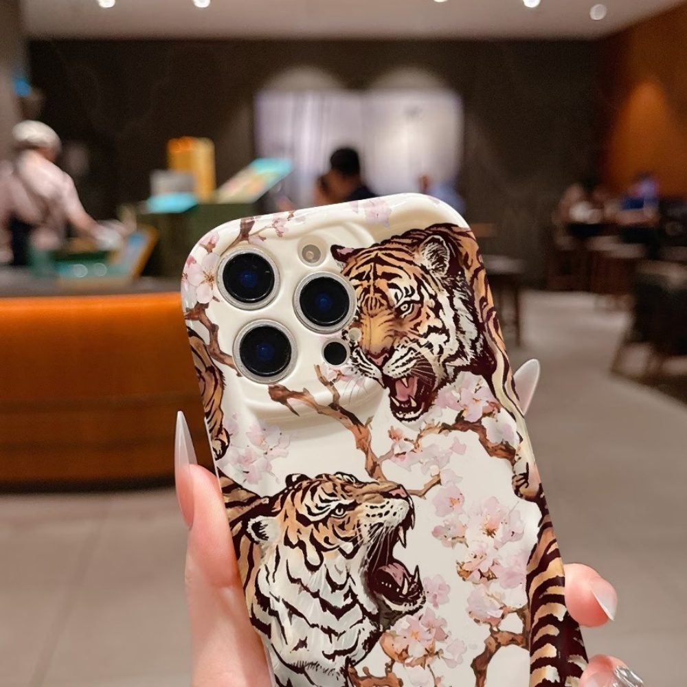 Cute Bear Cool Tiger Pattern P - огляд і ціна Phone Cases Xr Cute