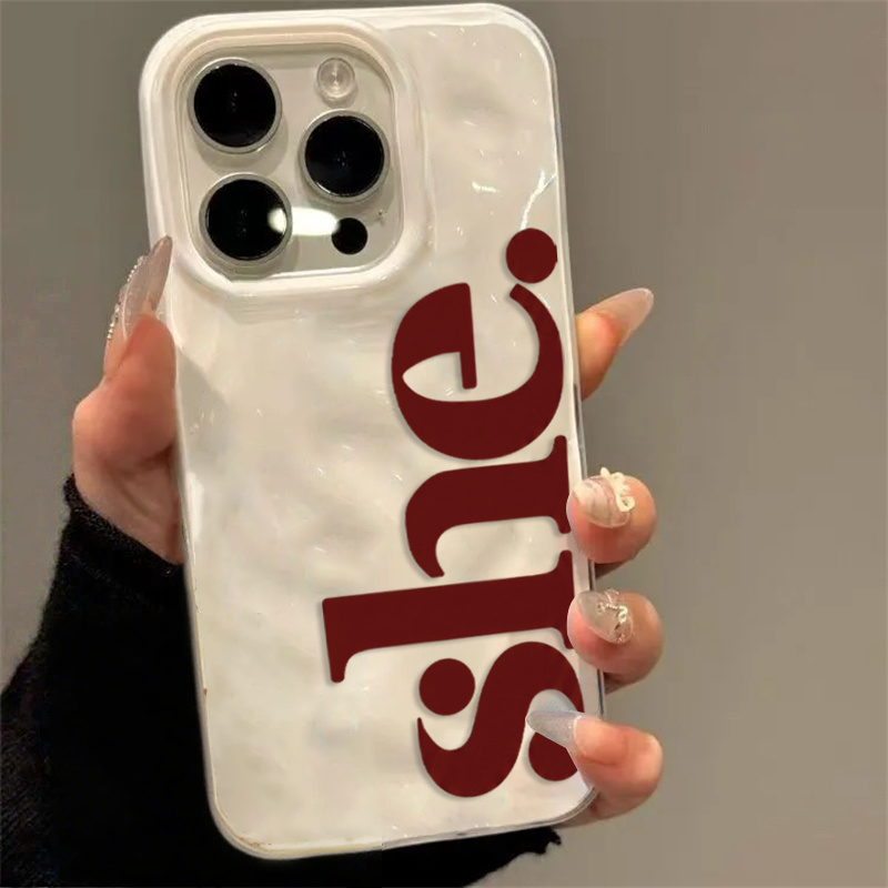 Minimal SHE Soft TPU Phone Cas - огляд і ціна Phone Cases Shein