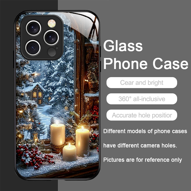 Christmas Tree Gift Snowy Town - огляд і ціна Phone Cases For Iphone 17