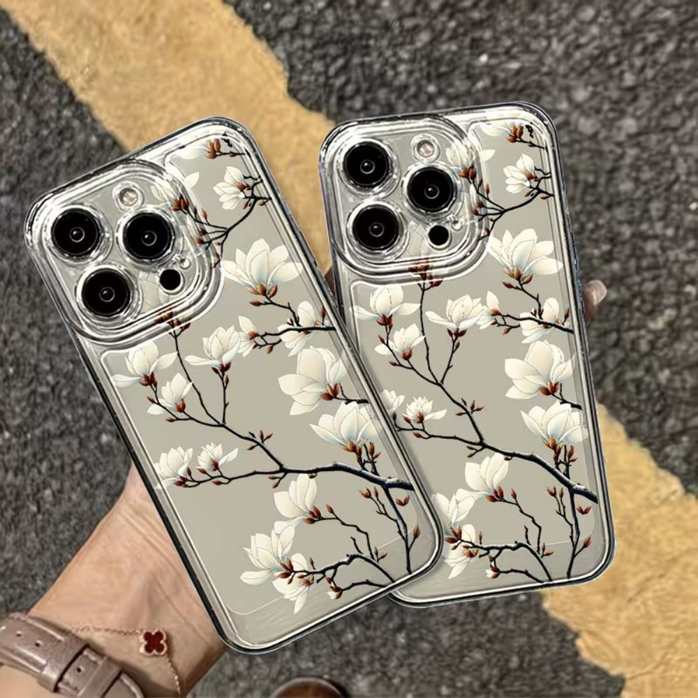 Trendy Magnolia Flower Clear T - огляд і ціна Phone Cases Trendy