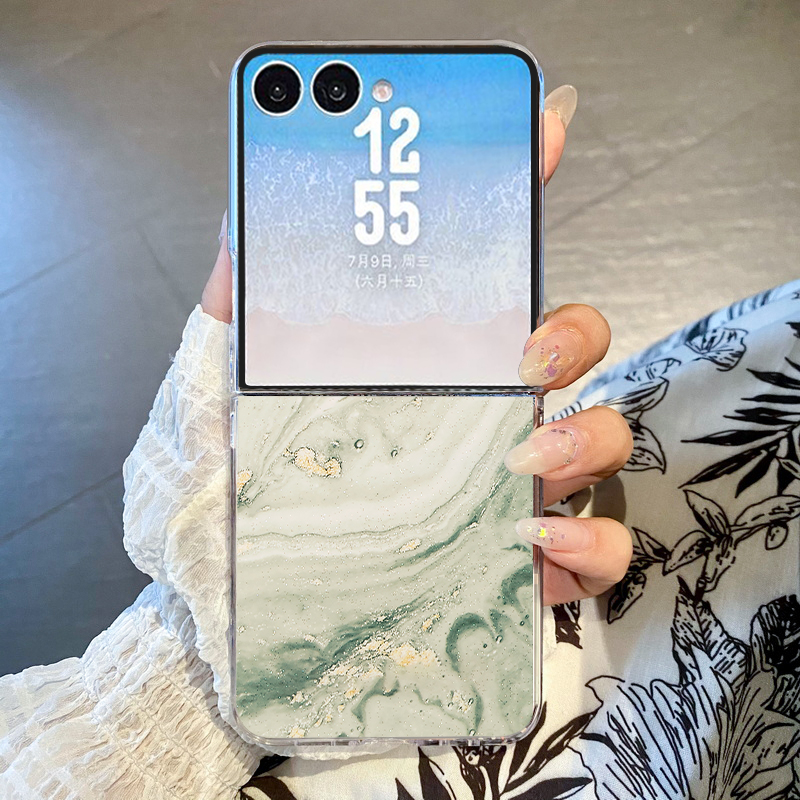 Gilded Marble Pattern Phone Ca - огляд і ціна Phone Cases Z Flip 6