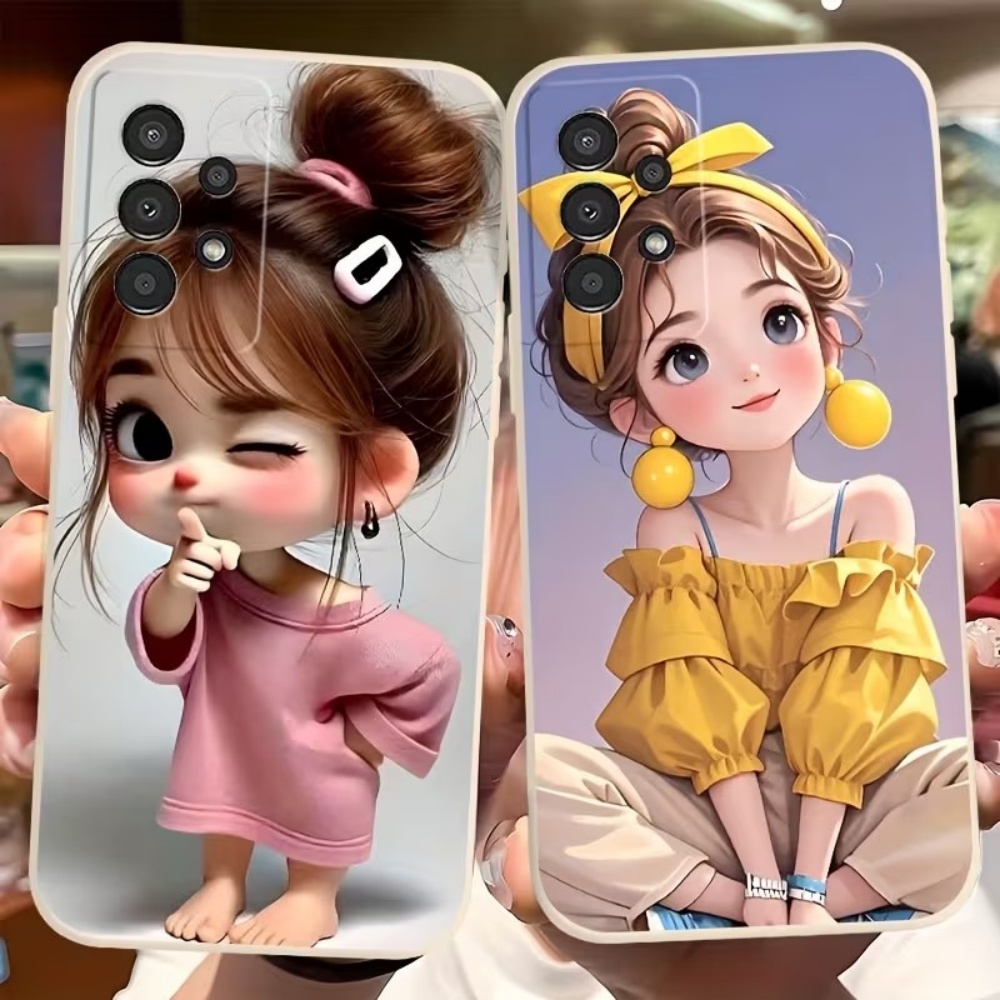 Cute Cartoon Girl Pattern Desi - огляд і ціна Phone Cases Cute