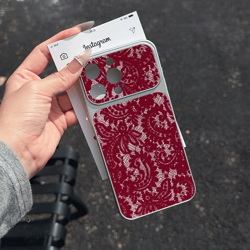 Coquette Black Pink Lace Phone - огляд і ціна Phone Cases Leather