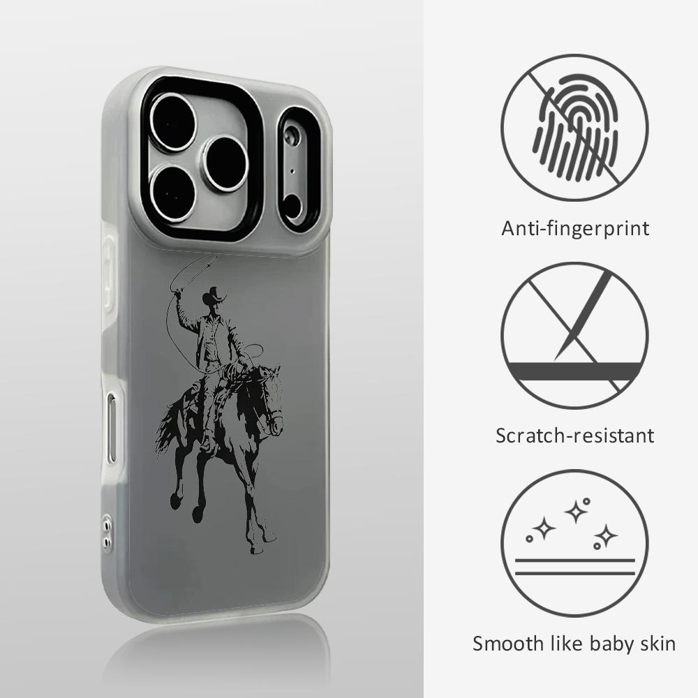 Western Cowboy Graphic Phone C - огляд і ціна Phone Cases Clear
