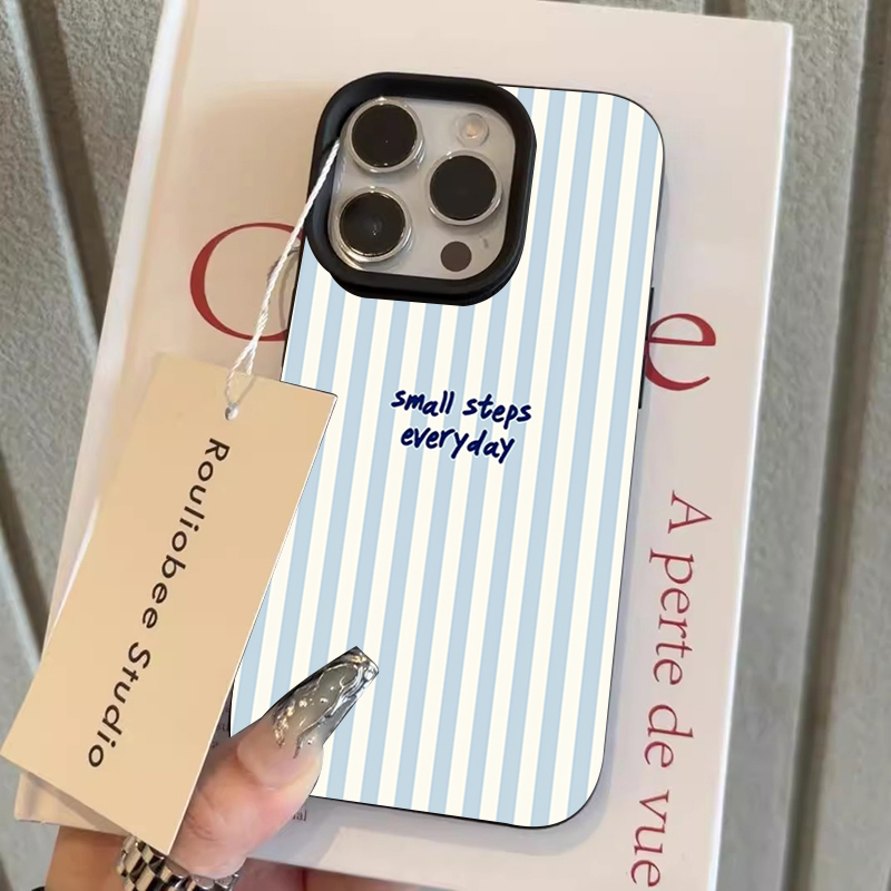 Blue English Blue White Stripe - огляд і ціна Phone Cases Cat
