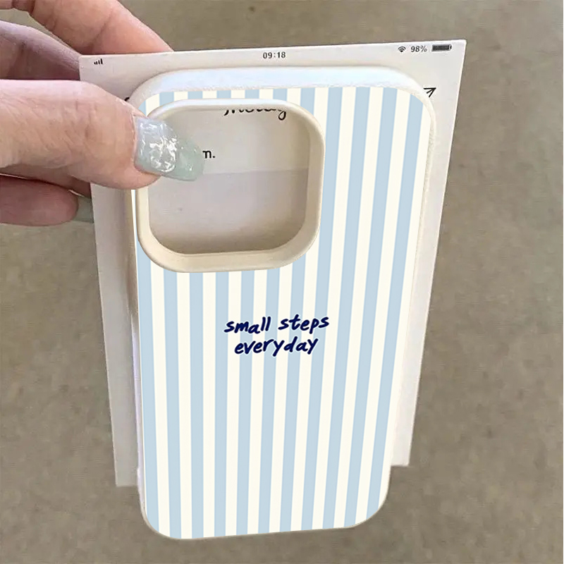 Blue English Blue White Stripe - огляд і ціна Phone Cases Cat