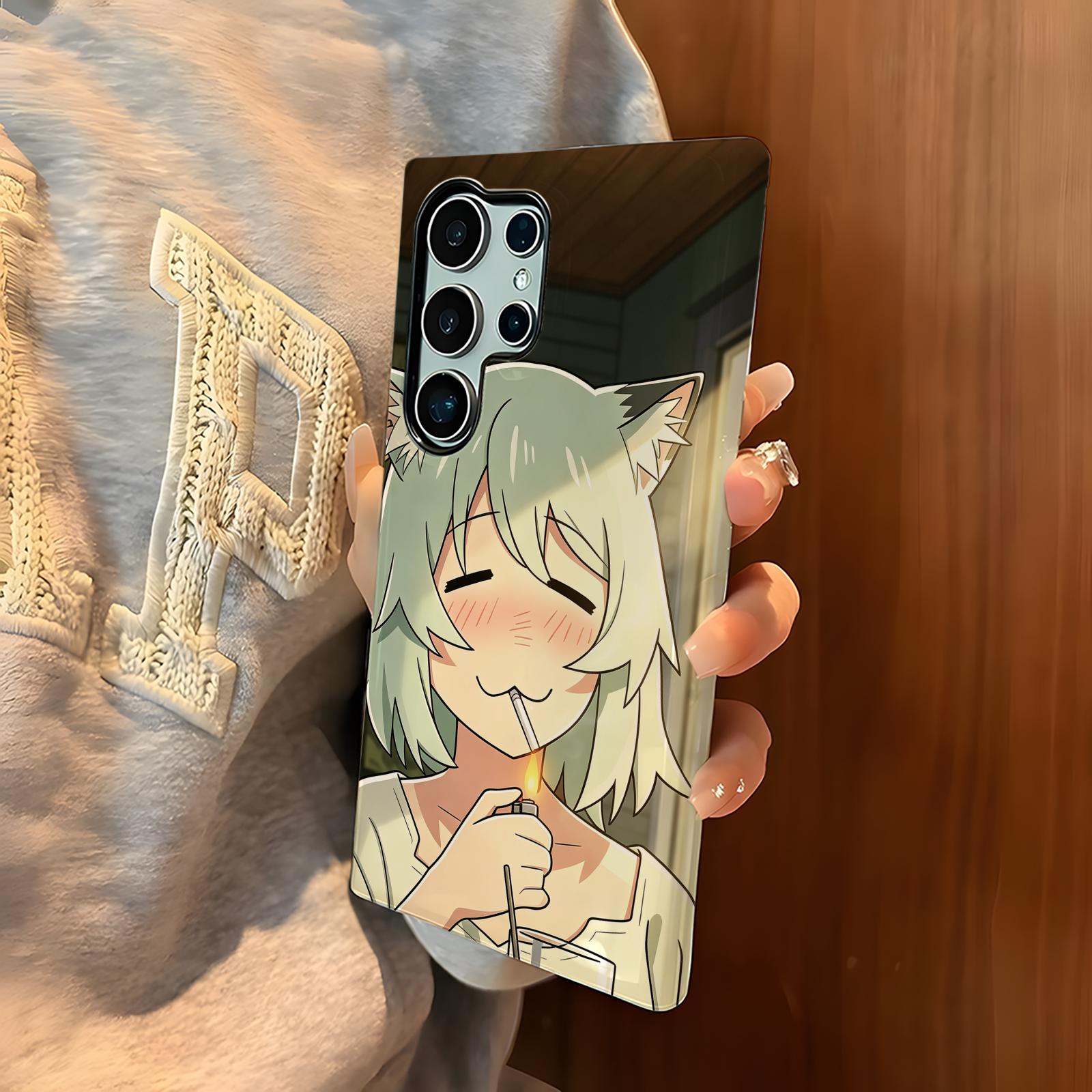 Chainsmoker Cat  Phone Case Fo - огляд і ціна Phone Cases Cat