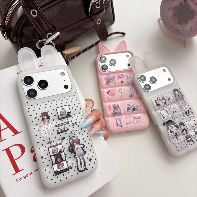 Japanese Y2K Cute Bunny Ear Ph - огляд і ціна Phone Cases Japanese