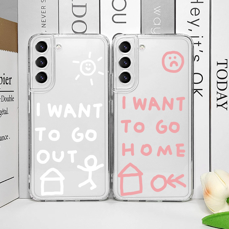 Korean Cute Simple I Want To G - огляд і ціна Phone Cases Cute