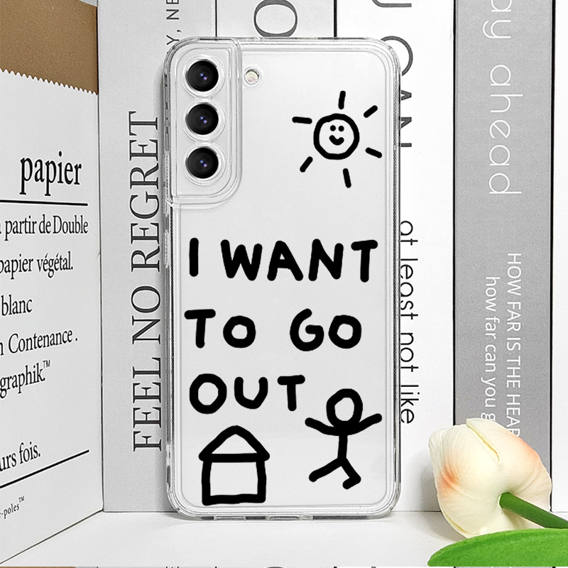 Korean Cute Simple I Want To G - огляд і ціна Phone Cases Cute