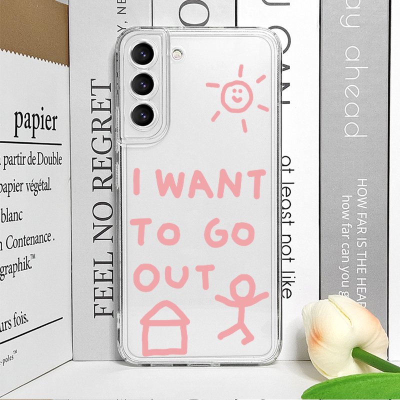 Korean Cute Simple I Want To G - огляд і ціна Phone Cases Cute